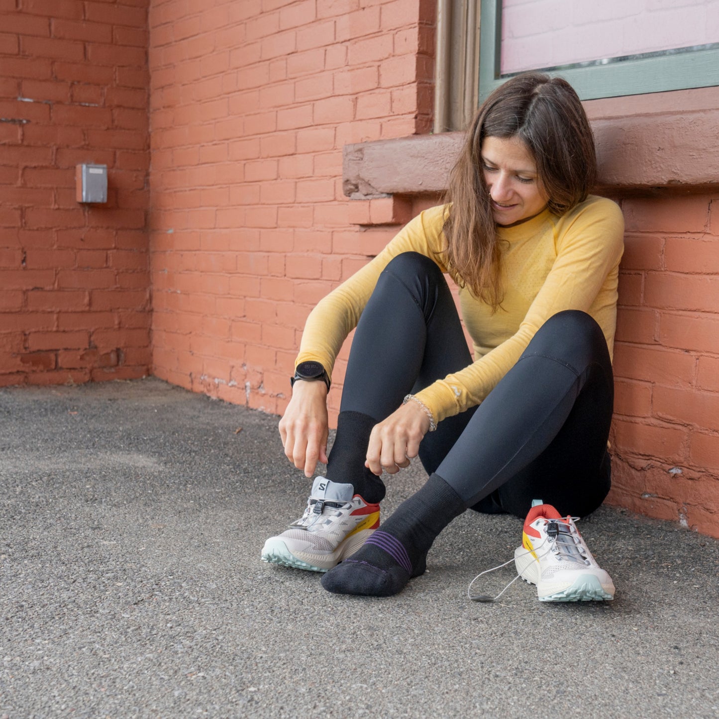 Women's Element Quarter Lightweight Running Socks | Darn Tough