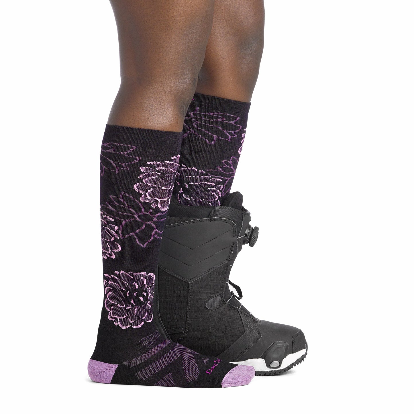 Women's Dahlia Over-the-Calf Midweight Ski & Snowboard Socks | Darn Tough