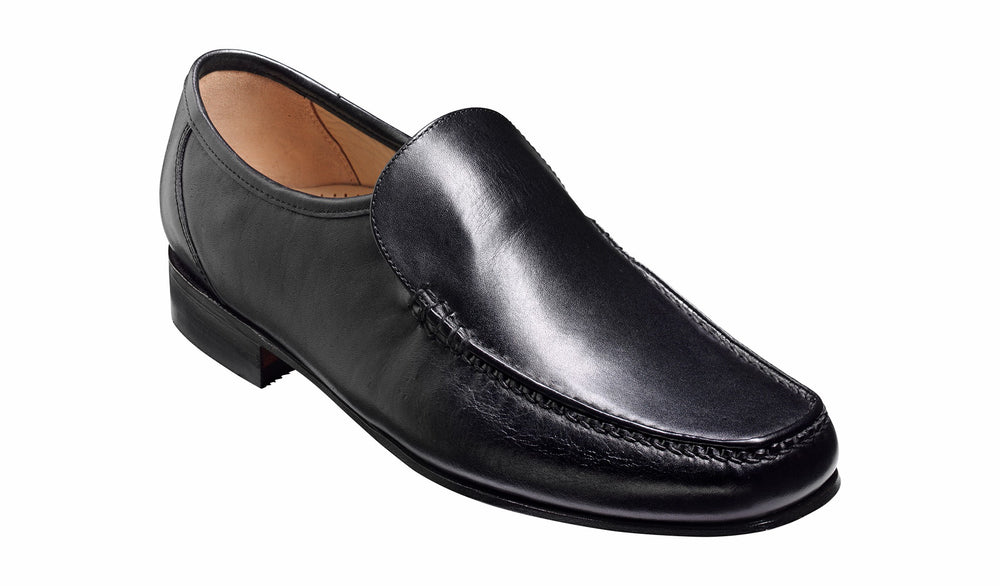 Javron - Black Calf Loafer | Barker Shoes