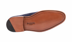 Brando 2 - Navy Suede | Barker Shoes