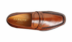 Wesley - Chestnut Calf Loafer | Barker Shoes