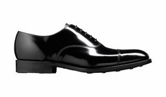 Cheltenham - Black Hi-Shine - Oxford Shoe Mens | Barker Shoes