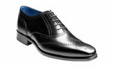 Johnny - Black Calf Brogue | Barker Shoes