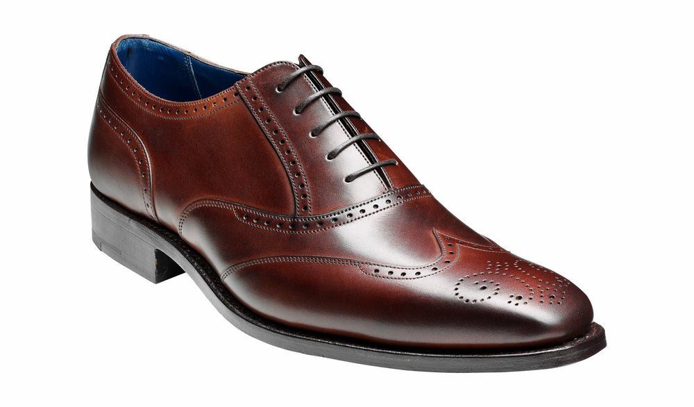 Johnny - Dark Brown Calf Oxford | Barker Shoes