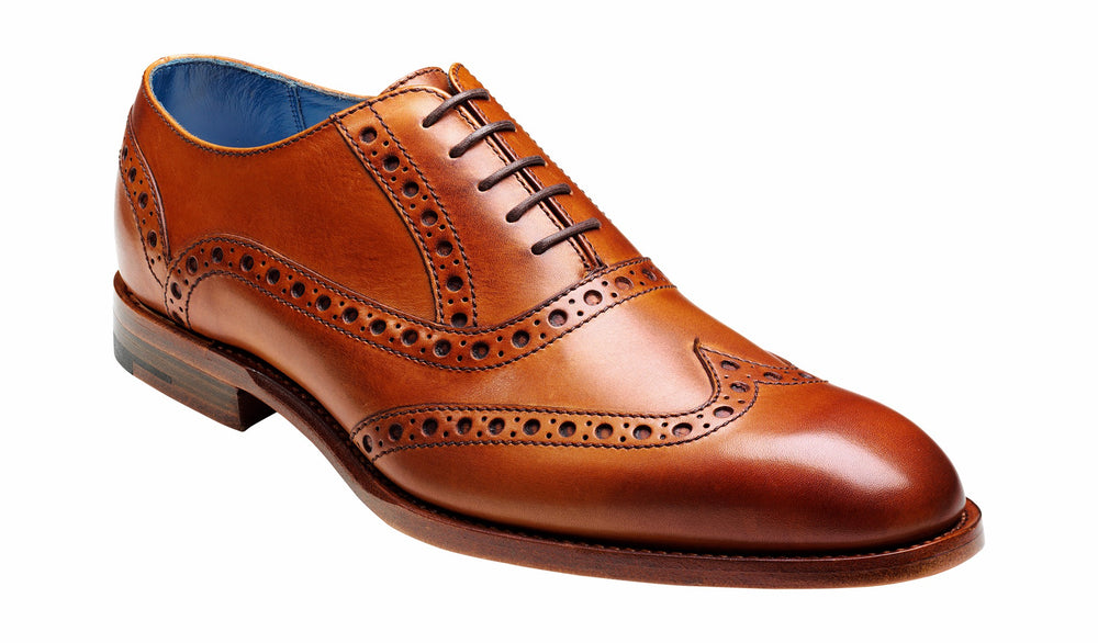 Grant - Cedar Calf Mens Brogue Shoe | Barker Shoes