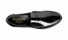 Newington - Black Hi-Shine | Barker Shoes