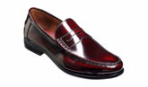 Newington - Burgundy Hi-Shine | Barker Shoes