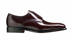 Perth - Burgundy Hi-Shine Derby Shoe | Barker Shoes