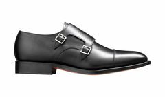 Tunstall - Black Calf Monk Strap | Barker Shoes