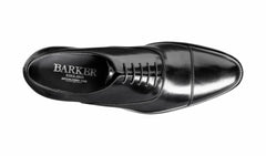 Winsford - Black Hi-Shine Oxford | Barker Shoes