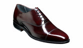 Winsford - Burgundy Hi-Shine Oxford | Barker Shoes