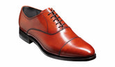 Duxford - Rosewood Calf - Toe Cap Oxford Shoe | Barker Shoes