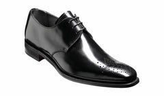 Darlington - Black Hi-Shine Derby Calf Leather Shoe | Barker Shoes