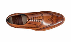 Valiant - Brown Hand Painted Brogue | Barker Shoes