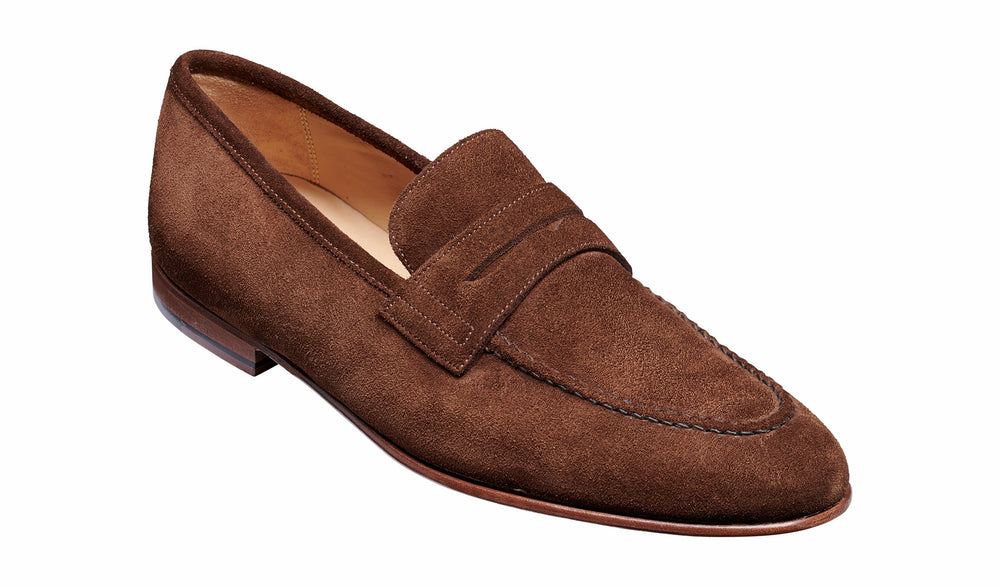 Ledley - Castagnia Suede Loafer | Barker Shoes