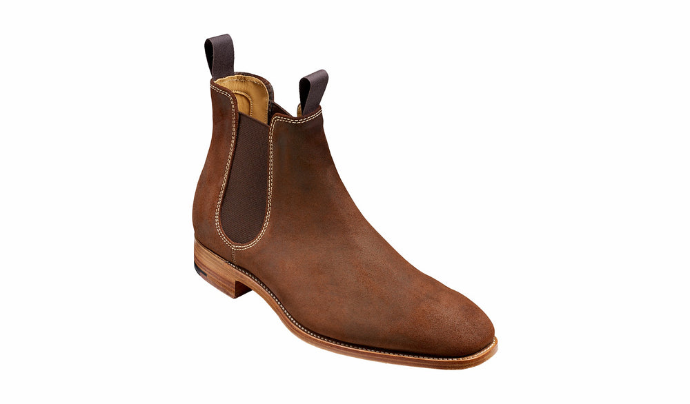 Mansfield - Brown Waxy Suede | Barker Shoes