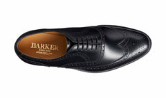 Malton - Black Calf Brogue | Barker Shoes