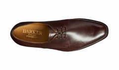 St. Austell - Dark Walnut Calf Derby | Barker Shoes