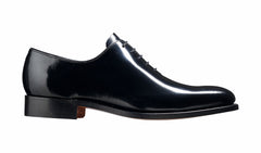 Nelson - Black Hi Shine Oxford Shoe | Barker Shoes