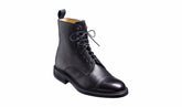 Donegal - Black Grain - Mens Top-cap Boot | Barker Shoes