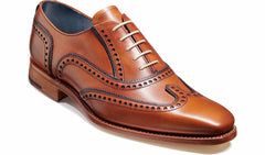 Spencer - Antique Rosewood / Navy Calf | Barker Shoes