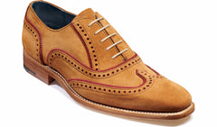 Spencer - Terra / Burgundy Suede | Barker Shoes