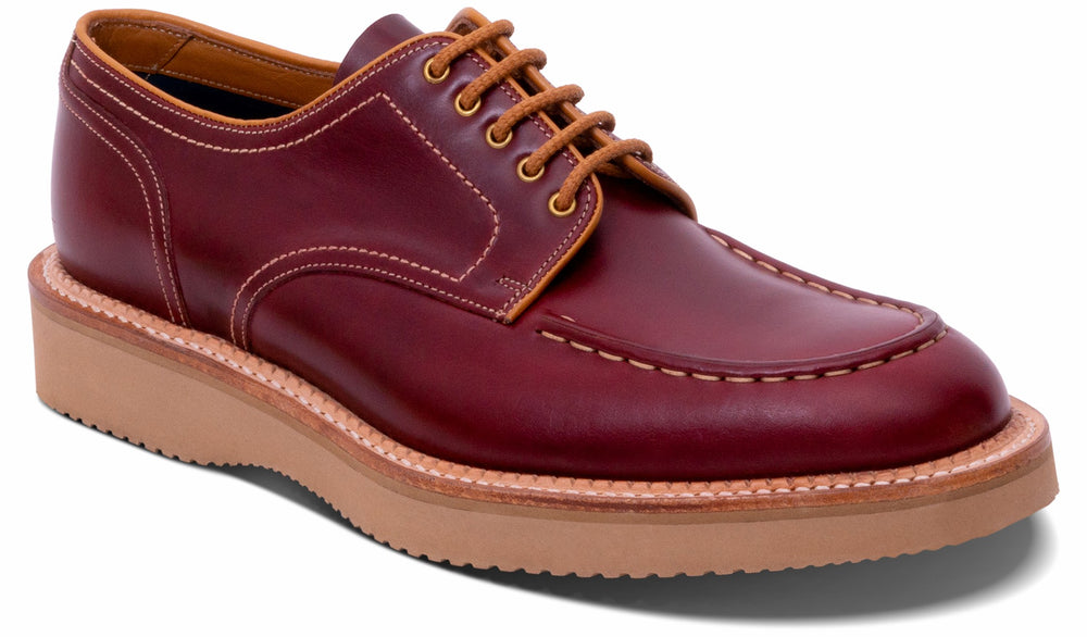 Michigan - Burgundy Waxy Calf | Barker Shoes