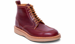 Indiana - Burgundy Waxy Calf | Barker Shoes