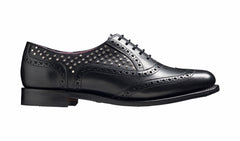 Freya - Black Calf / Studs Womens Brogues | Barker Shoes