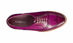 Fearne - Purple Hand Painted - Ladies Brogue Shoe | Barker Shoes
