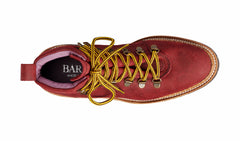 Julie - Plum Waxy Hiker Boot Womens | Barker Shoes