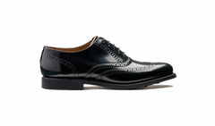 Glasgow - Black Hi-Shine | Barker Shoes