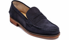 Caruso - Navy Suede | Barker Shoes