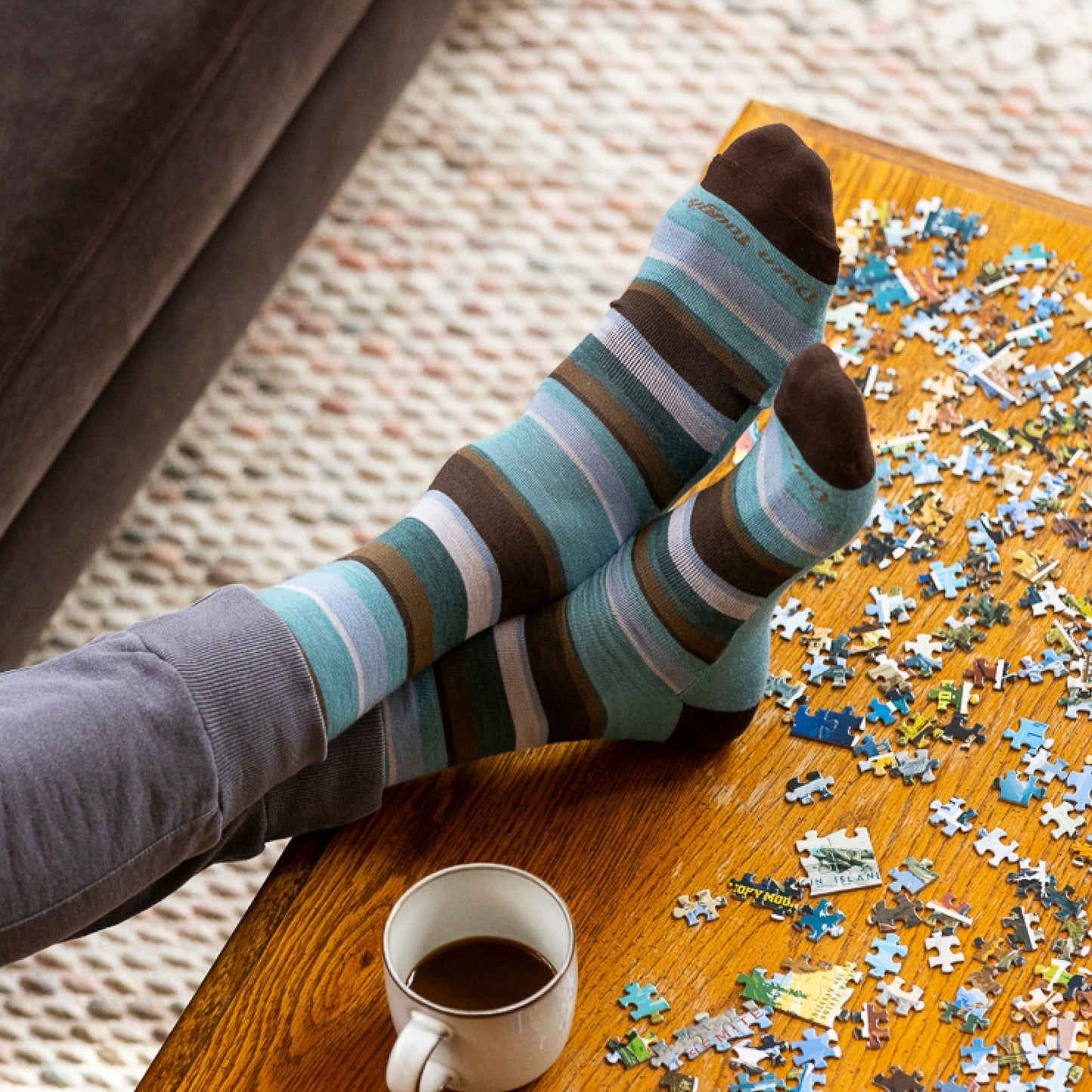 Men's Druid Crew Lightweight Lifestyle Socks | Darn Tough