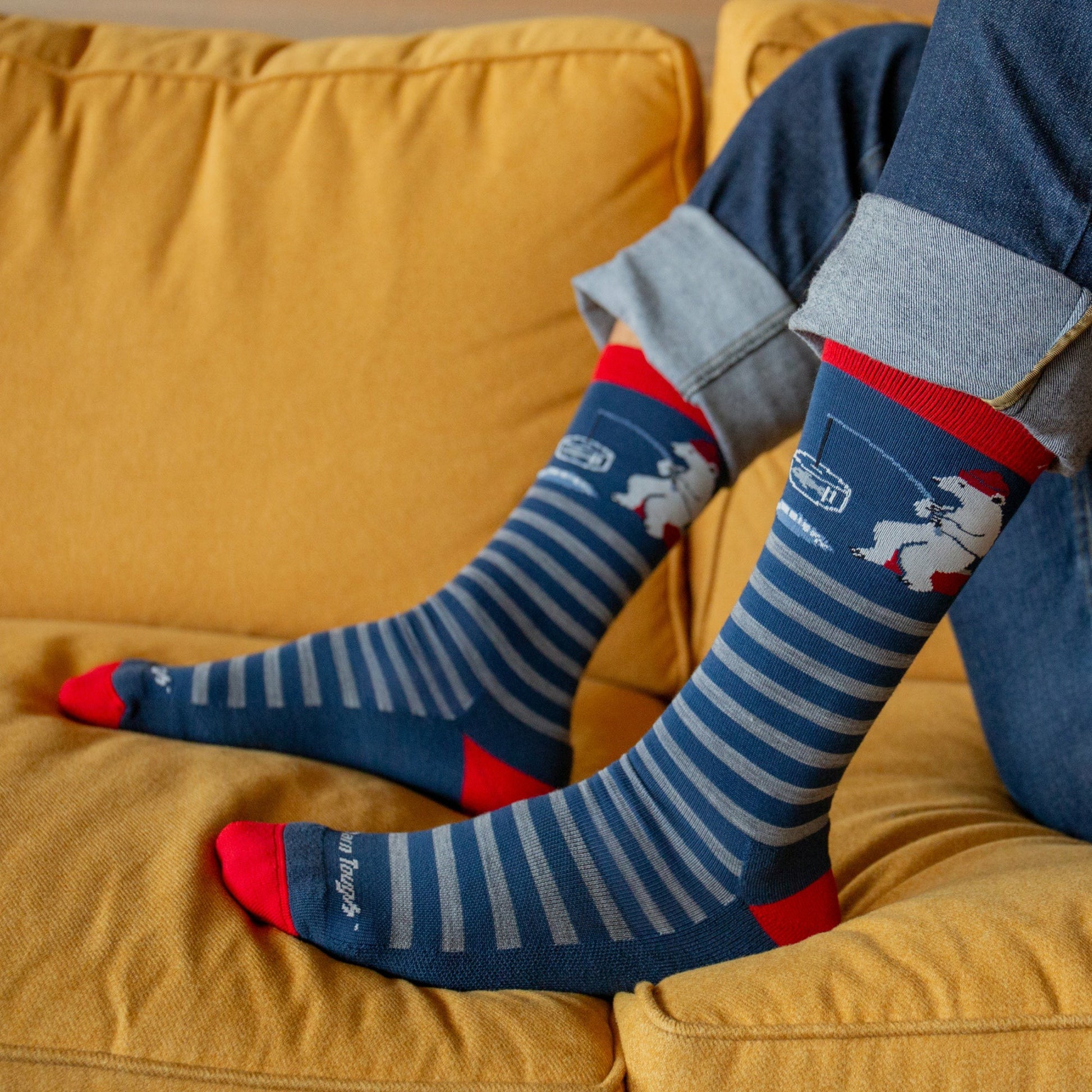 Men's Wild Life Crew Lightweight Lifestyle Socks | Darn Tough