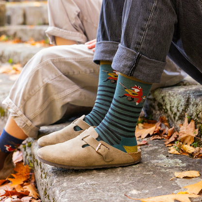Men's Wild Life Crew Lightweight Lifestyle Socks | Darn Tough
