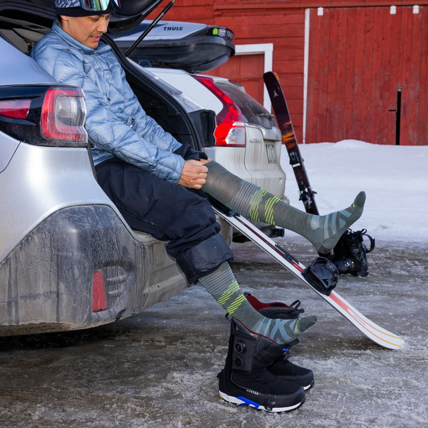 Men's Pennant RFL Over-the-Calf Ultra-Lightweight Ski & Snowboard Socks | Darn Tough