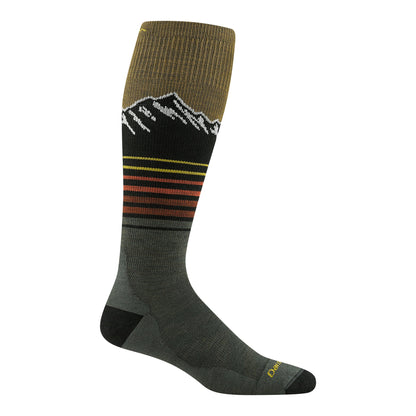 Men's Steep Lines Over-the-Calf Lightweight Ski & Snowboard Socks | Darn Tough