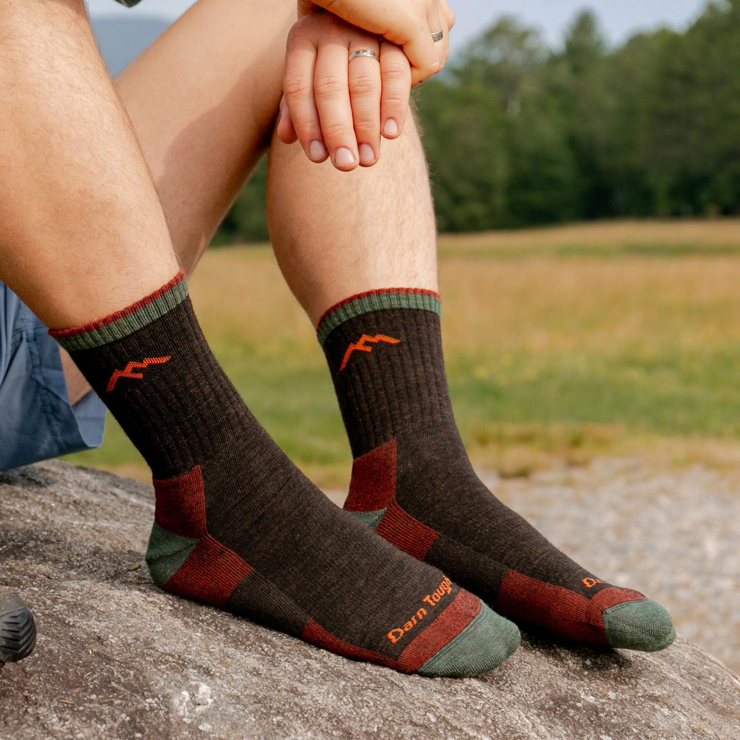 Men's Hiker Micro Crew Midweight Hiking Socks | Darn Tough