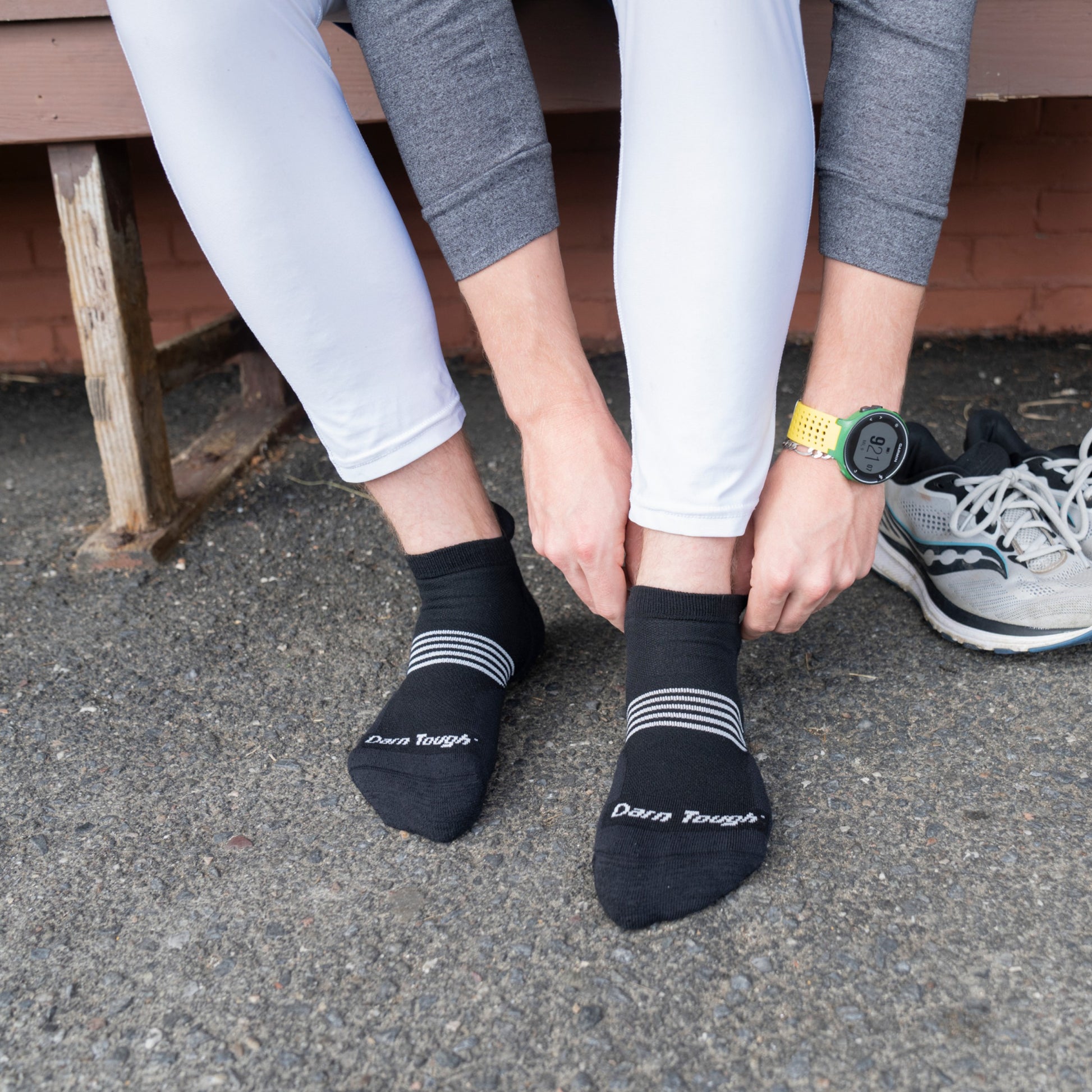 Men's Element No Show Running Sock 2-Pack | Darn Tough