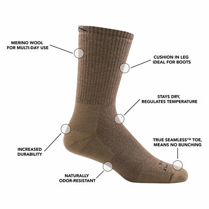 T4033 Boot Heavyweight Tactical Socks with Full Cushion | Darn Tough