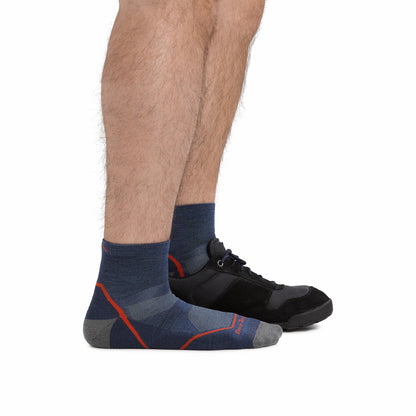 Men's Light Hiker Quarter Lightweight Hiking Socks | Darn Tough