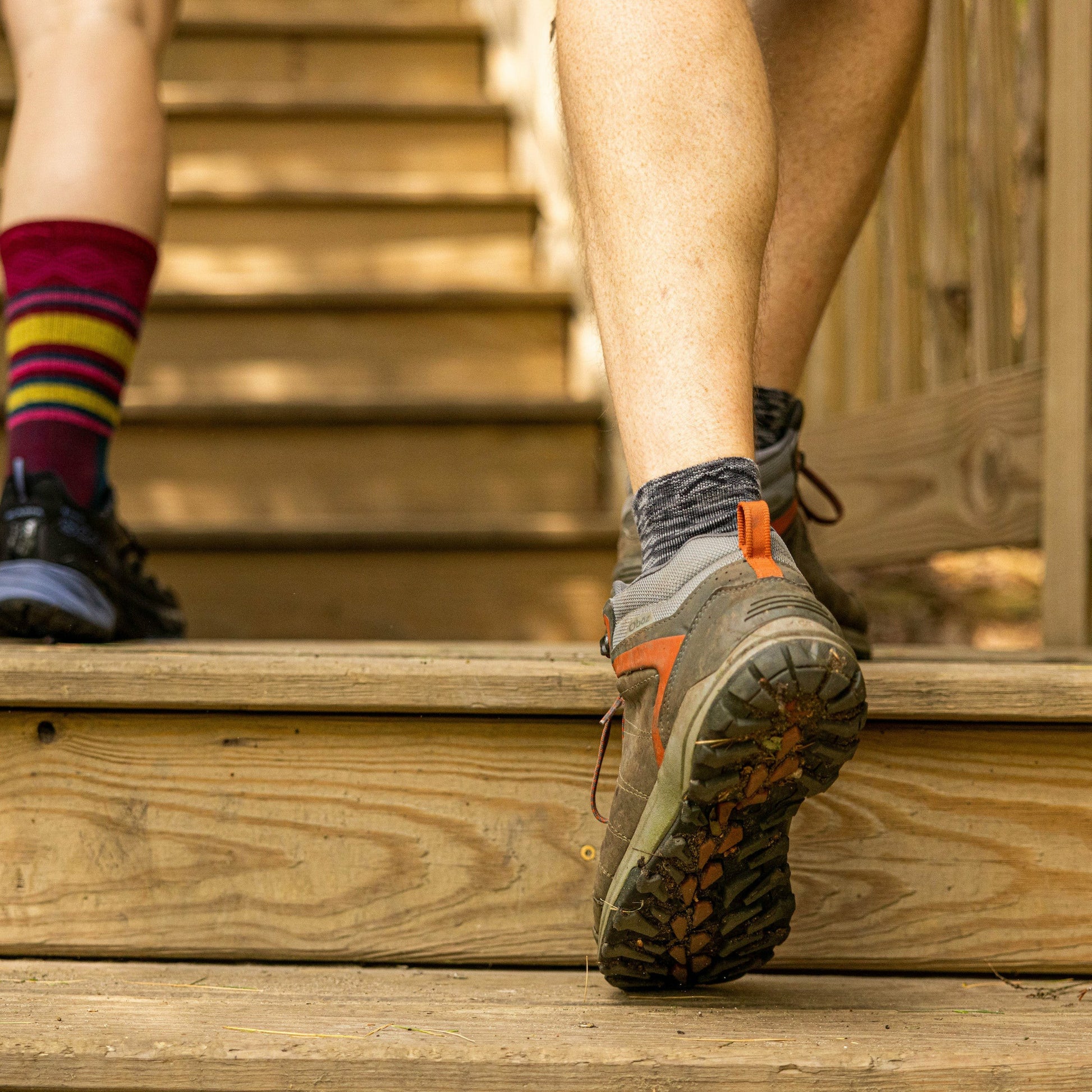 Men's Light Hiker Quarter Lightweight Hiking Socks | Darn Tough