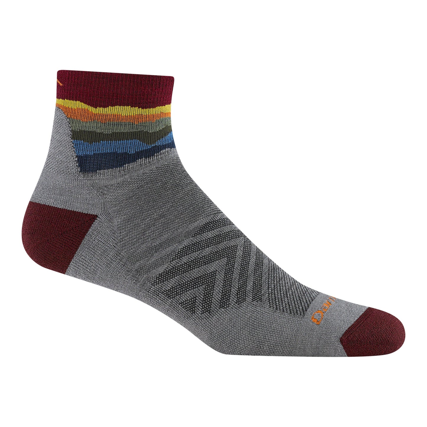 Men's Run Quarter Cushioned Ultra-Lightweight Running Socks | Darn Tough