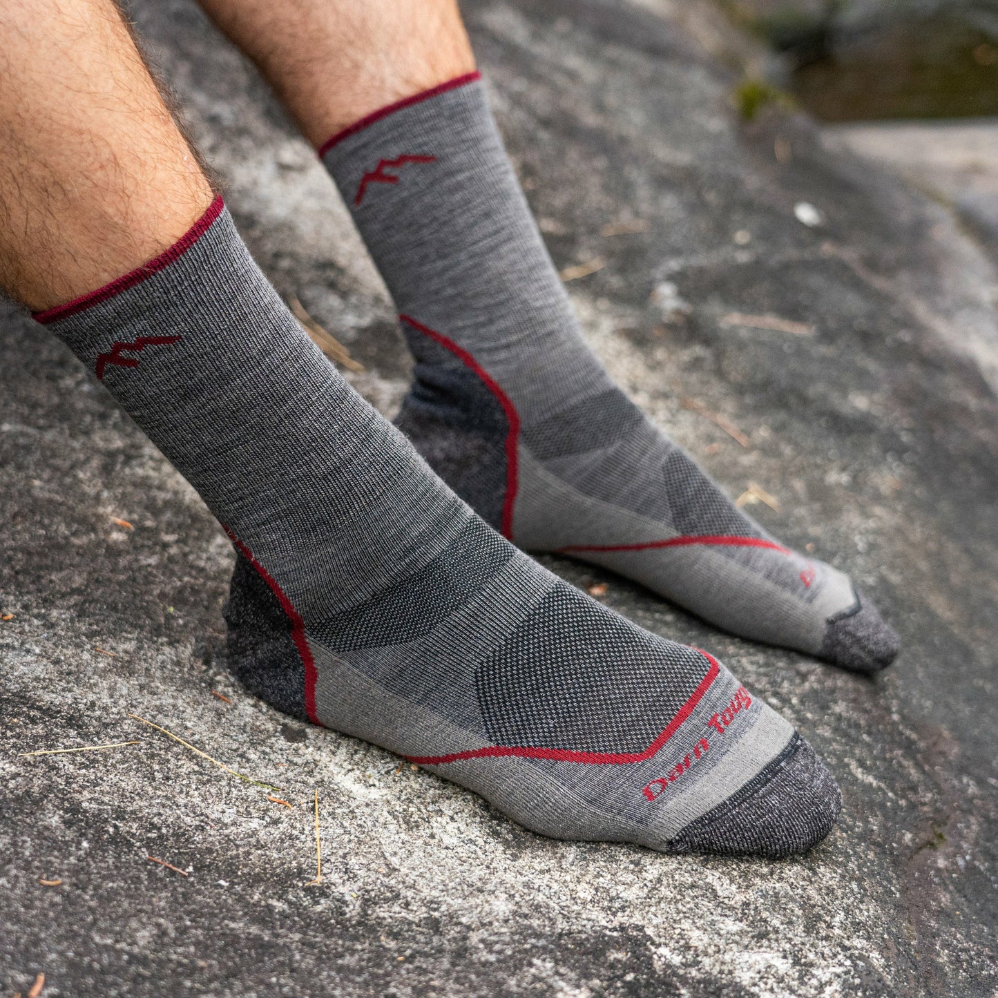Men's Light Hiker Micro Crew Lightweight Hiking Socks | Darn Tough