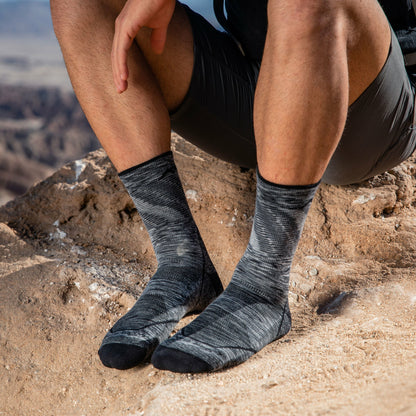 Men's Light Hiker Micro Crew Lightweight Hiking Socks | Darn Tough