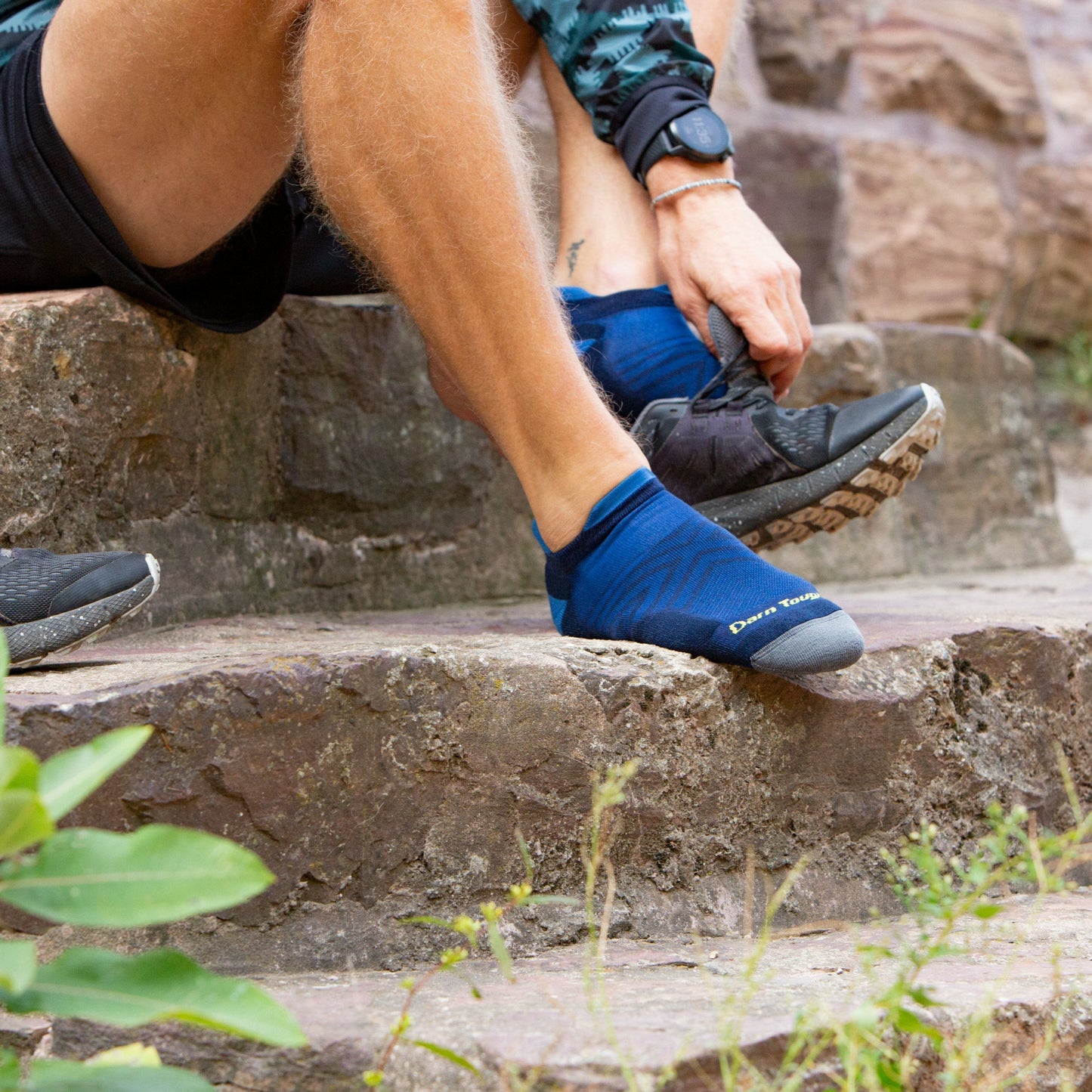 Men's Run No Show Tab Ultra-Lightweight Running Socks | Darn Tough
