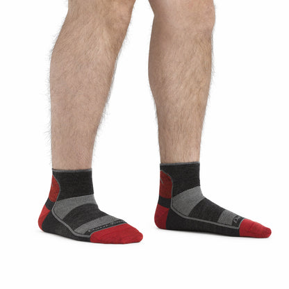 Men's 1715 Quarter Lightweight Running Socks | Darn Tough
