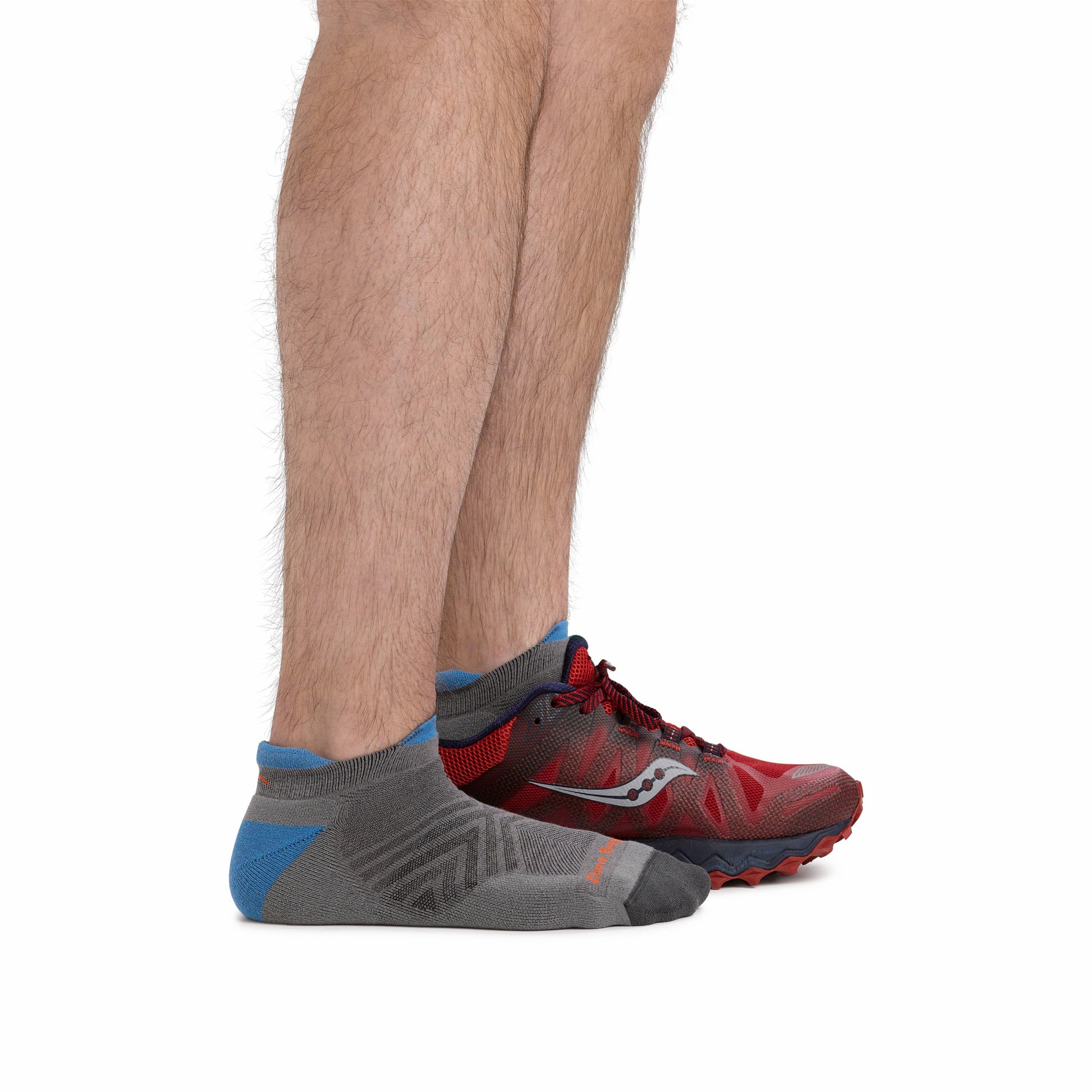 Men's Coolmax® Run No Show Tab Ultra-Lightweight Running Socks | Darn Tough