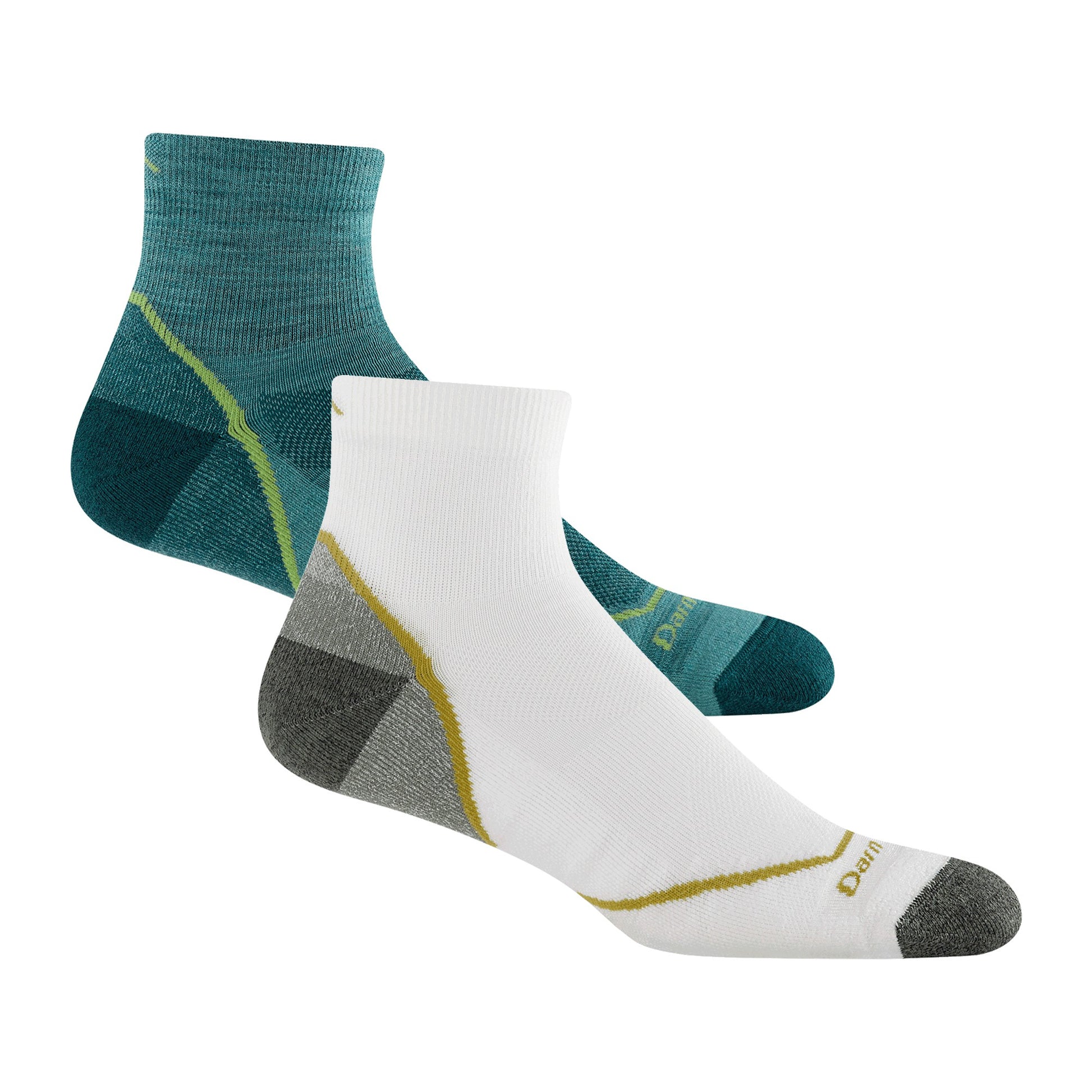 White/Aqua,M
